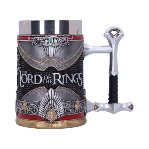 Lord of the Rings Aragorn Tankard 15.5cm Fantasy Licensed Film