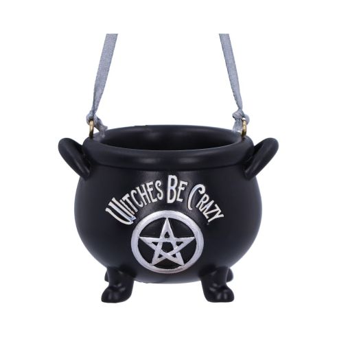 Witches Be Crazy Hanging Ornament 6.1cm Witchcraft & Wiccan Gifts Under £100