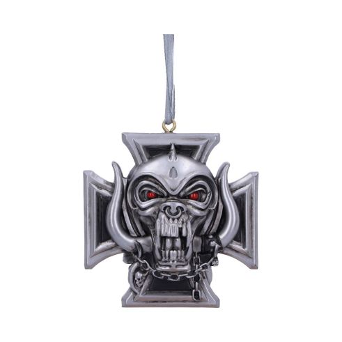 Motorhead Warpig Cross Hanging Ornament 6cm Band Licenses Gifts Under £100