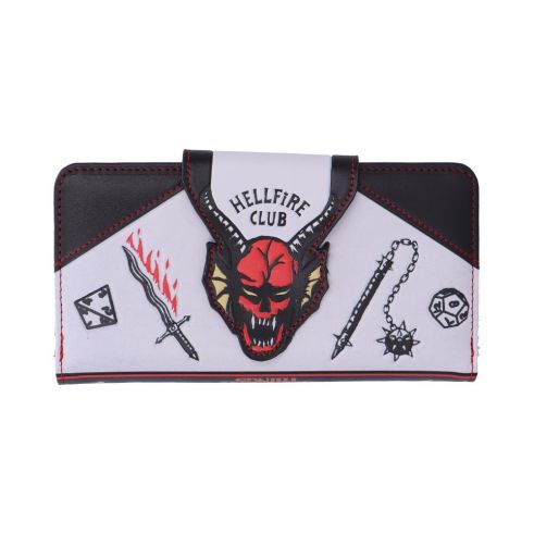 Stranger Things Hellfire Club Embossed Purse 18.5cm Fantasy Top 200