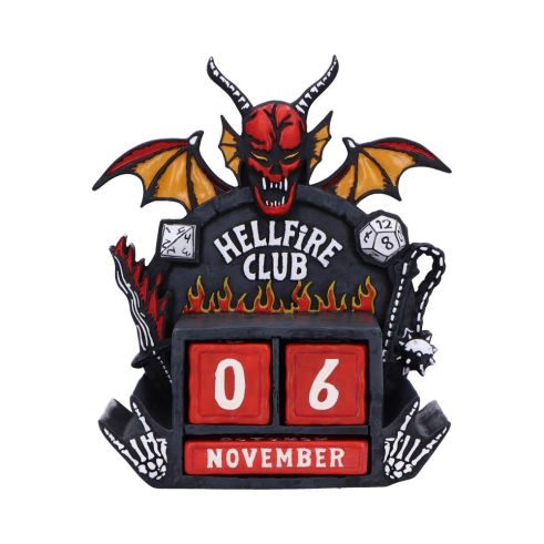 Stranger Things Hellfire Club Perpetual Calendar Fantasy Stock Arrivals