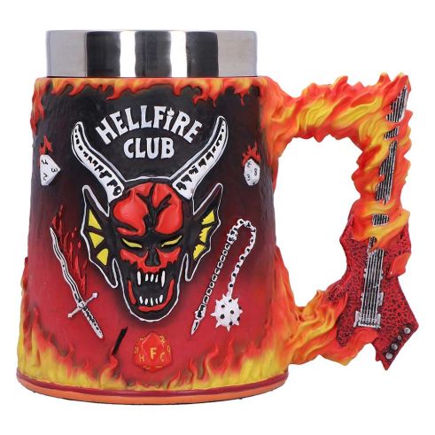 Stranger Things Hellfire Club Tankard 17cm Fantasy Stock Arrivals