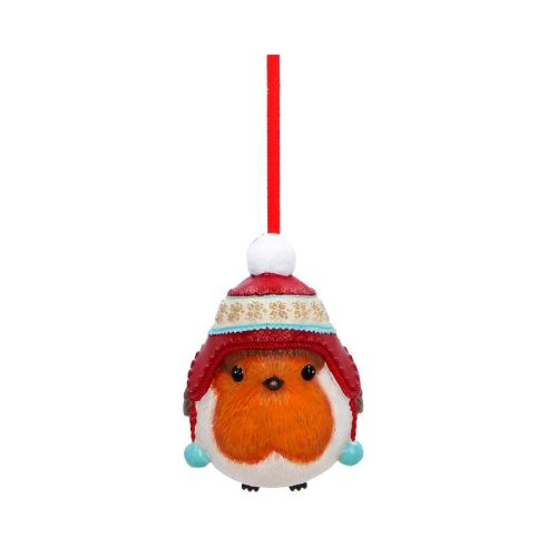 Robin Winter Bobble Hanging Ornament Animals Out Of Stock