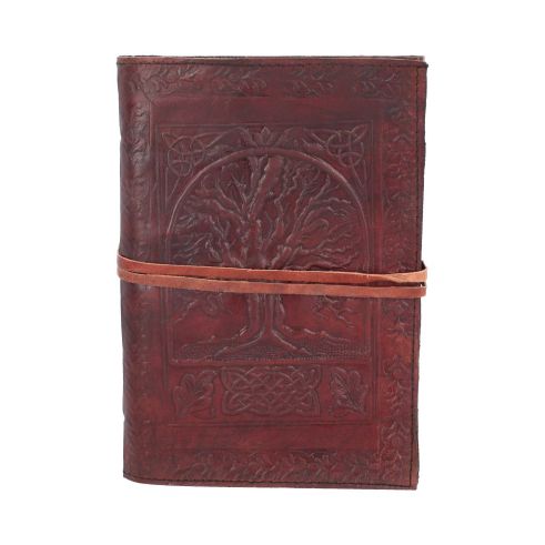 Tree Of Life Leather Embossed Journal 18 x 25cm Witchcraft & Wiccan Out Of Stock