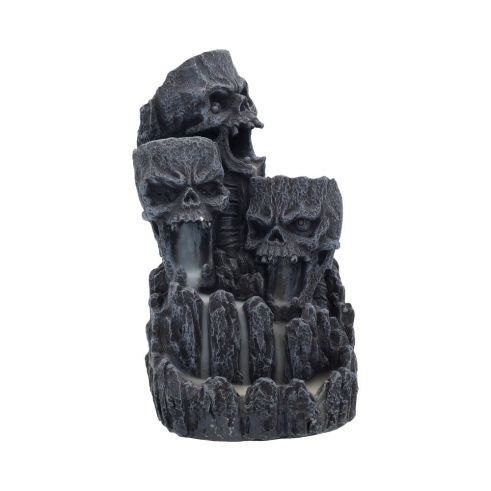 Skull Backflow Incense Tower 17.5cm Skulls Gifts Under £100