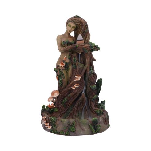 Lady Earth Backflow Incense Burner 23.5cm Tree Spirits April Flash Sale Day 3