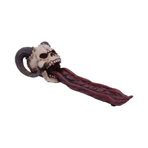 Bite Your Tongue Incense Burner 26.7cm Skulls Gifts Under £100