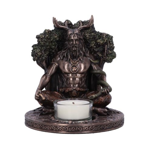 Cernunnos Tealight 13.5cm Witchcraft & Wiccan Gifts Under £100