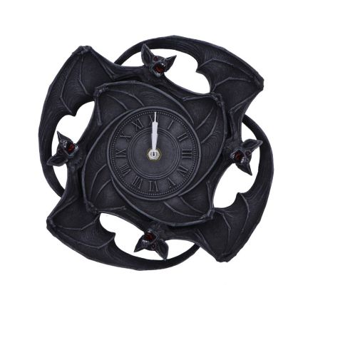 Creatures of the Night Clock 23cm Bats Christmas Gift Guide Homeware