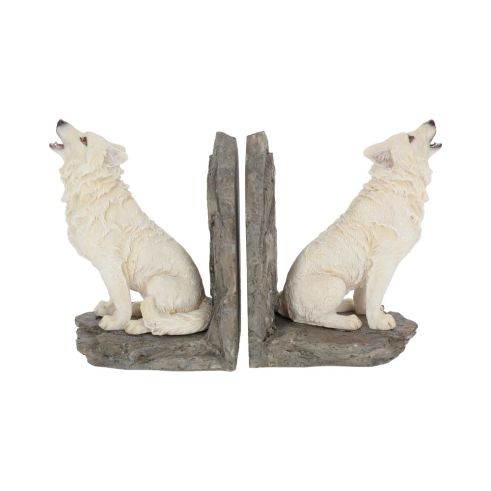 Wardens of the North Bookends 20.3cm Wolves Out Of Stock