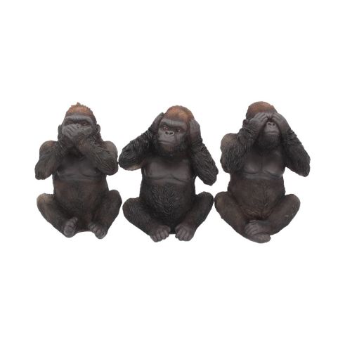 Three Wise Gorillas 13cm Apes & Primates Stock Arrivals