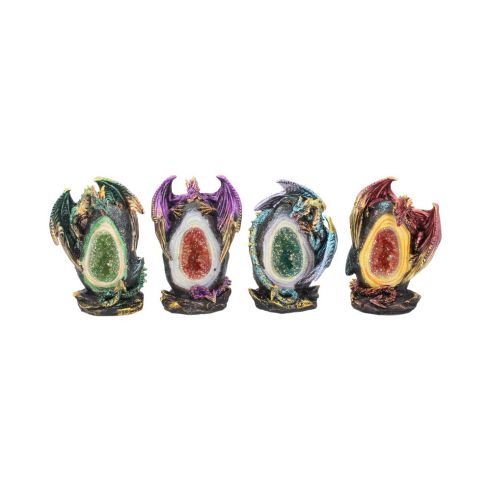 Geode Keepers (set of 4) 12cm Dragons Stock Arrivals