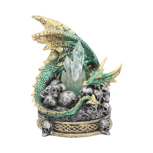 Crystal Crypt Green 11.5cm Dragons Year Of The Dragon