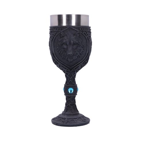 Night Wolf Goblet 19.5cm Wolves Gifts Under £100