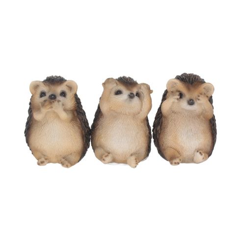 Three Wise Hedgehogs 9cm Animals Gifts Under £100