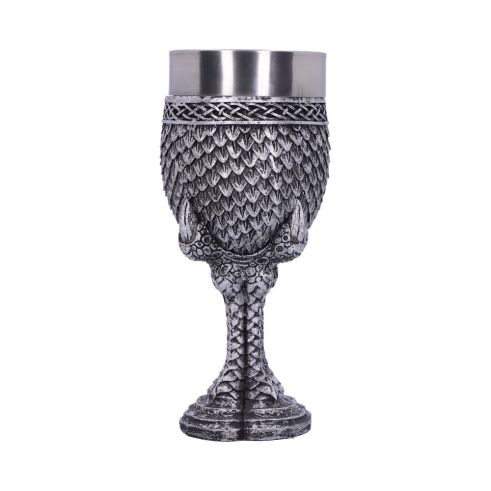 Grey Scale Goblet 16.7cm Dragons Out Of Stock