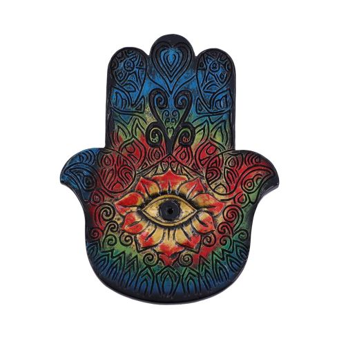 Hamsa's Strength Incense Burner 12.5cm (Set of 4) Unspecified Sale Items