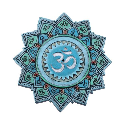Om Sacred Sound Incense Burner 13.5cm (Set of 4) Unspecified Sale Items