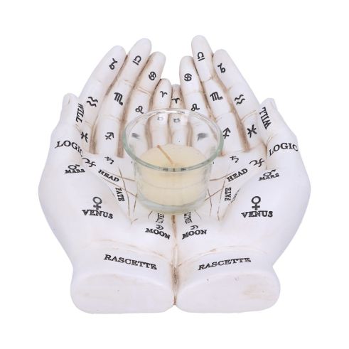 Palmist's Guide (White) 22.3cm Palmistry Sale Additions