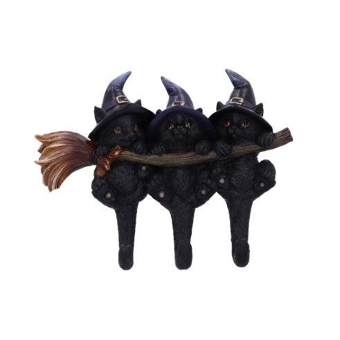 Witches Helpers Key Hanger 20cm Cats April Flash Sale Day 1