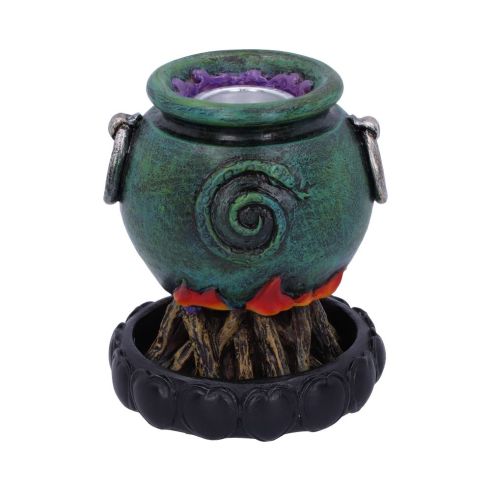 Emerald Cauldron Backflow Incense Burner 7.3cm Witchcraft & Wiccan Spiritual Product Guide