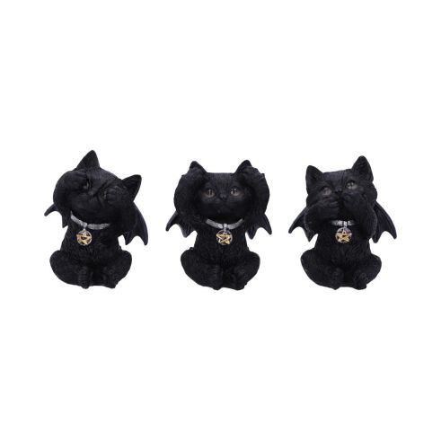Three Wise Vampuss 9cm Cats Stock Arrivals