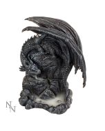Dragon Pool Backflow Incense Burner 19cm Dragons Gothic