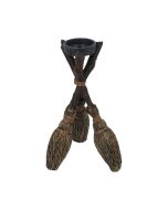 Broomstick Tea light holder 20.5cm Witchcraft & Wiccan Sale Items