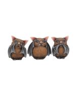 Three Wise Bats 8.5cm Bats Back in Stock