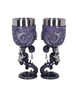 Deaths Desire Goblets 18.5cm (set of 2) Skulls Gifts Under £100