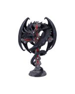 Gothic Guardian Candle Holder (AS) 26.5cm Dragons April Flash Sale Day 3