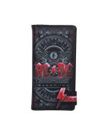 ACDC Black Ice Embossed Purse 18.5cm Band Licenses April Flash Sale Day 4