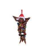 Gremlins Mohawk in Fairy Lights Hanging Ornament Fantasy Christmas Product Guide