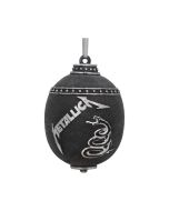 Metallica - Black Album Hanging Ornament 10cm Band Licenses Music
