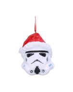 Stormtrooper Santa Hat Hanging Ornament 8.3cm Sci-Fi Christmas Product Guide