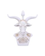 Baphomet Bust (White) 33.5cm Baphomet September Flash Sale 2024 | Gothic