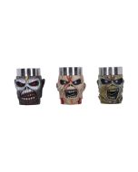 Iron Maiden Eddie Shot Glass Set 9cm Band Licenses Gifts Under £100