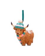 Winter Highland Cow Snowfall Hanging Ornament Unspecified Out Of Stock
