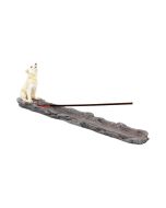 Wolf Call Incense Holder 27.8cm Wolves Gifts Under £100