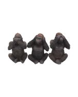 Three Wise Gorillas 13cm Apes & Primates Gifts Under £100