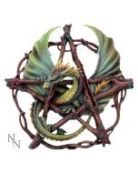 Forest Pentagram Dragon 32.5cm Dragons Back in Stock