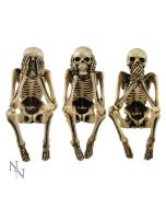 Three Wise Skeleton 10cm Skeletons Gifts Under £100