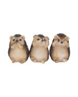 Three Wise Hedgehogs 9cm Animals Gifts Under £100