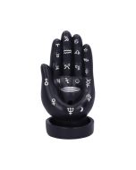 Palmistry Backflow Incense Burner (Black) 12cm Palmistry Spiritual Product Guide